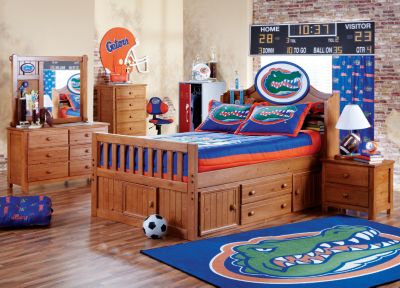University of Florida Creekside Twin Captain's Bedroom