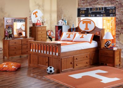 University of Tennessee Creekside Full Captain's Bedroom 