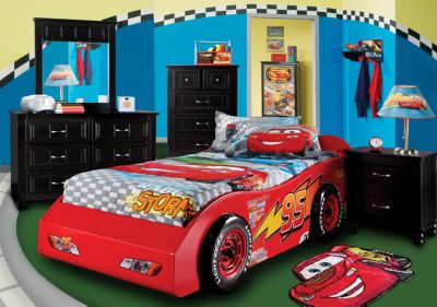 Disney Cars 3 Pc Twin Bedroom