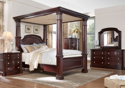 Dumont Canopy 6 Pc Queen Bedroom