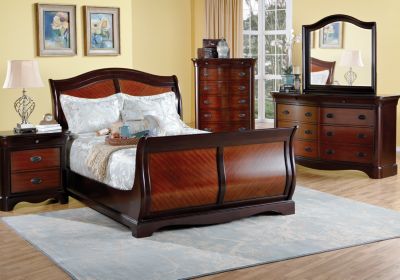 Granby Sleigh 5 Pc Queen Bedroom