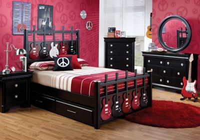 Guitar 3 Pc Twin Bedroom 