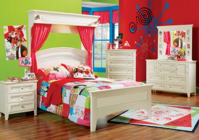 High School Musical 3 Pc Twin Stage Canopy Bedroom
