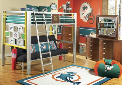 NFL Dolphins Kickoff 3 Pc Bedroom
