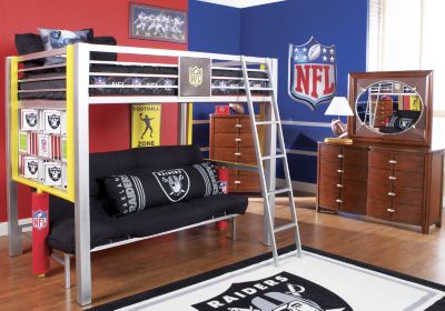 NFL Raiders Kickoff 3 Pc Bedroom