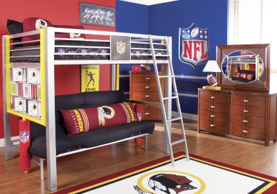 NFL Redskins Kickoff 3 Pc Bedroom