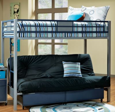Metal-Tech 5 Pc Twin Loft Bedroom Plus 22
