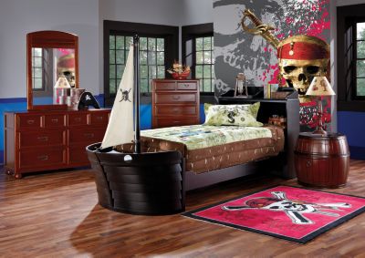 Disney Pirates 3 Pc Twin Ship Bedroom