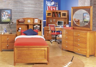 NFL Steelers Touchdown Honey 3 Pc Twin Bookcase Bedroom