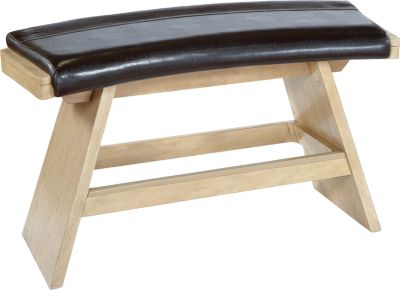 Noah Light Curved Bench