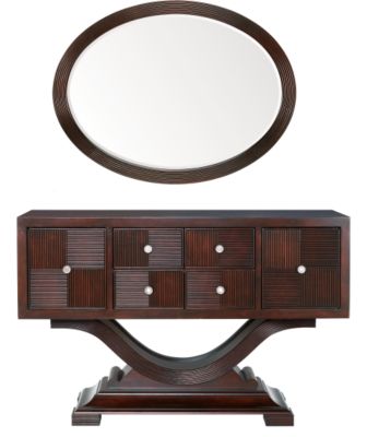 Shelton Mirror & Buffet