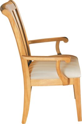 Santa Cruz Light Pine Arm Chair