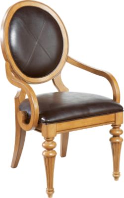 Cindy Crawford Home Key West Light Oval Arm Chair
