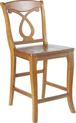 Cindy Crawford Home California Cottage Fruitwood Barstool