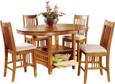 Artesia Oak Bistro Table