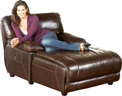Sereno Leather Match Chaise