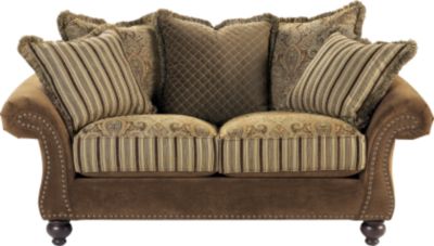 Cindy Crawford Home Woodrow Loveseat