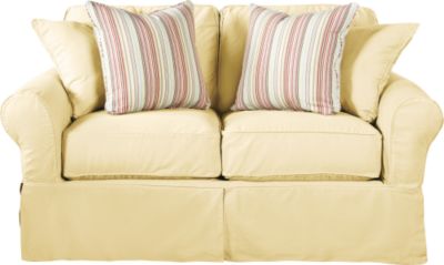 Cindy Crawford Home Beachside Butter Loveseat
