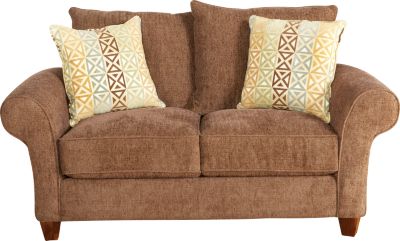 Catesby Brown Loveseat