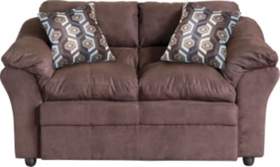 Durham Chocolate Loveseat