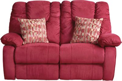 Rafferty Crimson Stationary Loveseat