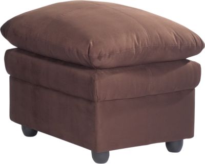Durham Chocolate Ottoman