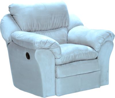 Durham Sky Blue Recliner