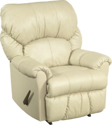 Benson Granite Leather Match Recliner