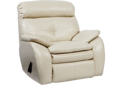 Bristol Bay Blended Leather Ice Rocker Recliner