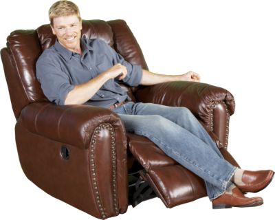 Barcelona Leather Match Recliner