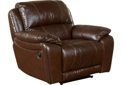 Cindy Crawford Home San Marco Brown Power Recliner