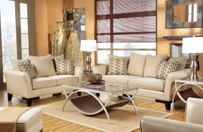 Cindy Crawford Home Lyndon 7 Pc Livingroom 