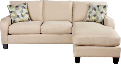 Cindy Crawford Home Bailey Peat Sleeper Sectional