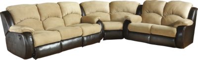 Lynley Hazelnut 3 Pc Sectional