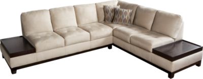 London Beige 2 Pc Sectional