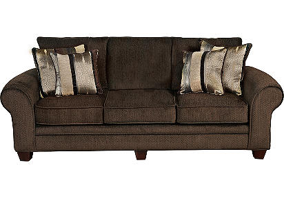 Jersey Chocolate Sofa