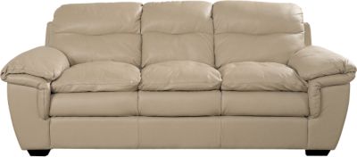 Rozzano Beige Leather Sleeper