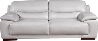 Malandra Grey Leather Sofa
