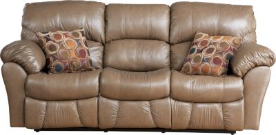 Branson Latte Dual Reclining Sofa