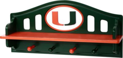 University of Miami Wall Shelf 