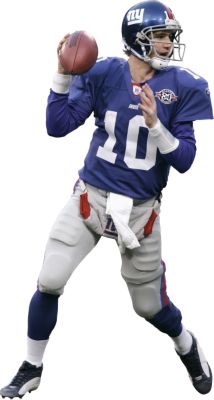 NFL Eli Manning Fathead Wall Decal