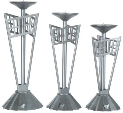 Juego Candelabros de 3 Piezas Mapleview