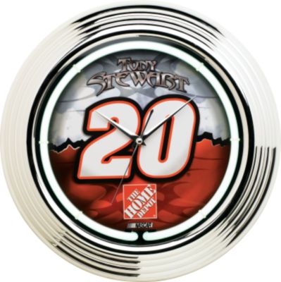 NASCAR Tony Stewart Wall Clock
