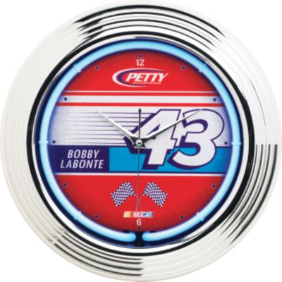 NASCAR Bobby Labonte Wall Clock