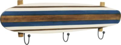 Skateboard Triple Hook Shelf