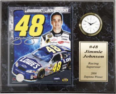 NASCAR Jimmie Johnson Clock