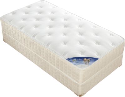Serta Island Park Twin Low Profile Mattress Set