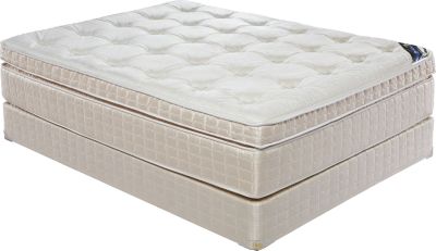 Serta Gardendale Low Profile Queen Mattress Set
