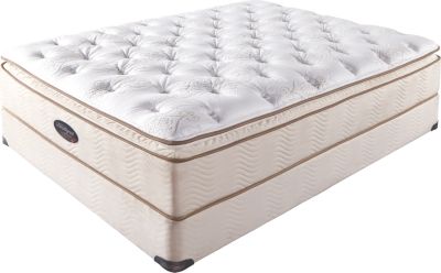 Simmons Beautyrest World Class St. Mark King Low Profile Mattress Set