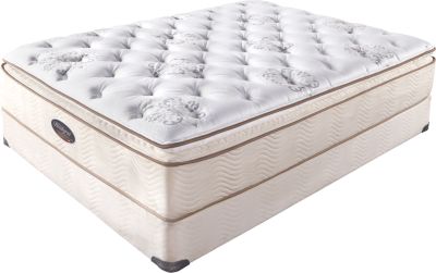 Simmons Beautyrest World Class St. Andrew King Low Profile Mattress Set
